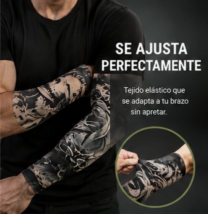 Manga de Tatuaje Temporal y Protectora